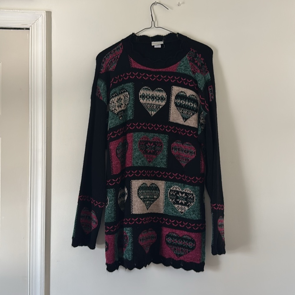 Heart sweater